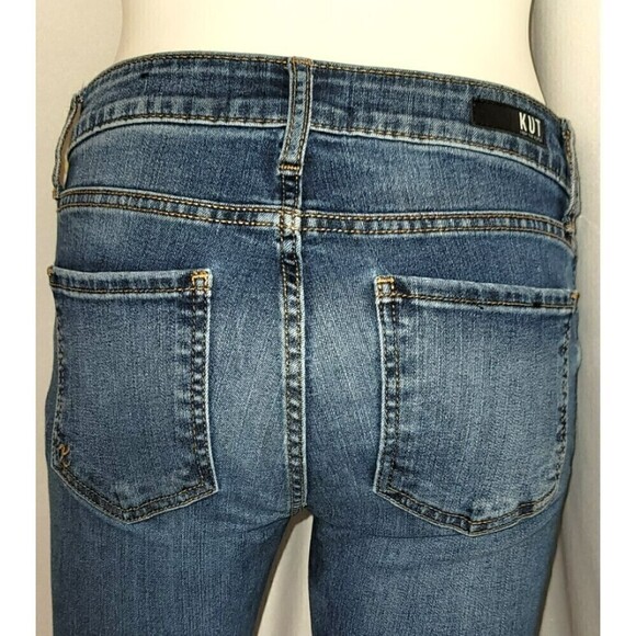 Kut From The Kloth Diana Skinny Jeans - Size 0 - Picture 6 of 13